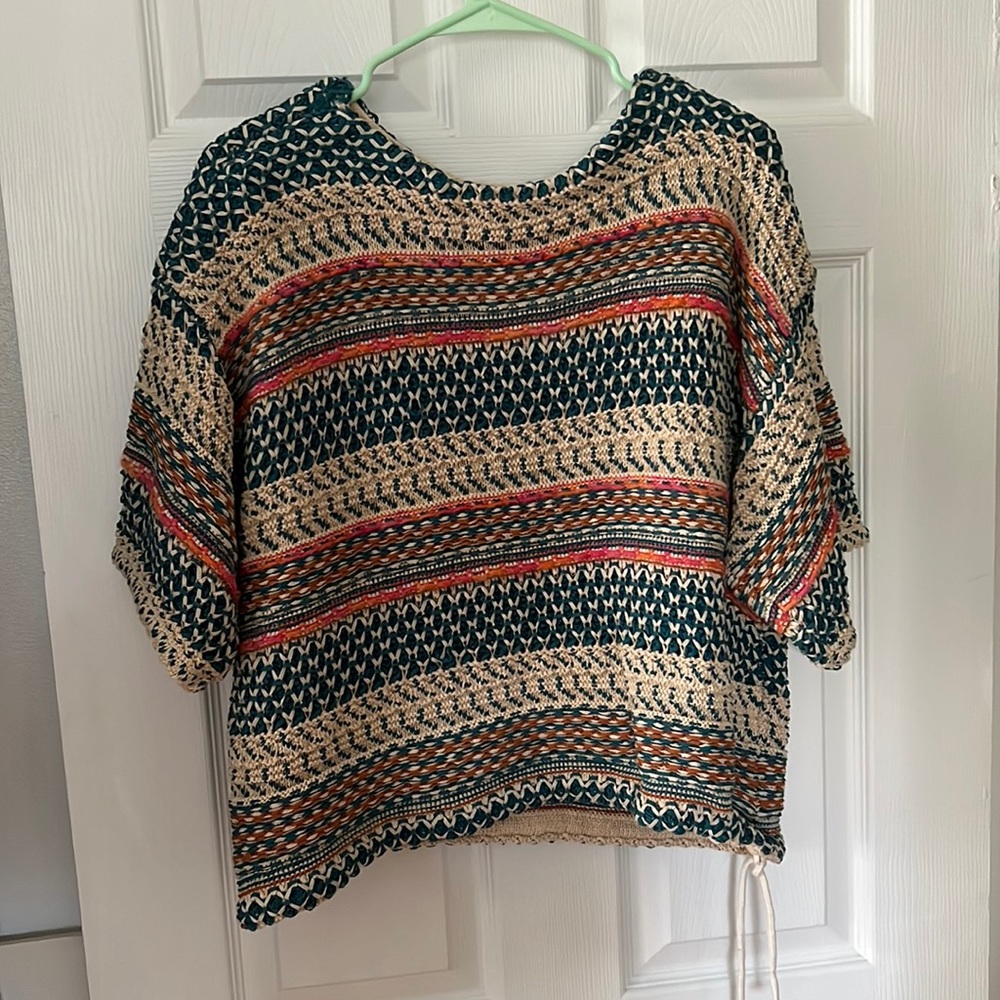 Lou & Grey Short Sleeved Sweater